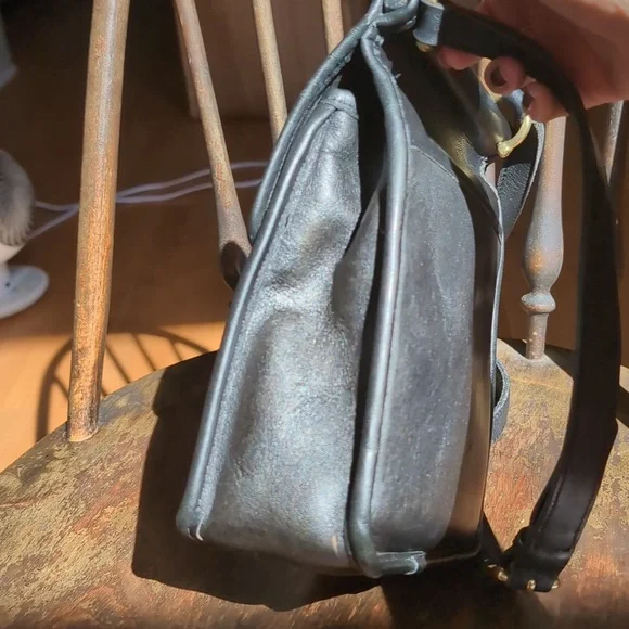 Vintage Coach Murphy bag, Black - Picture 9 of 16